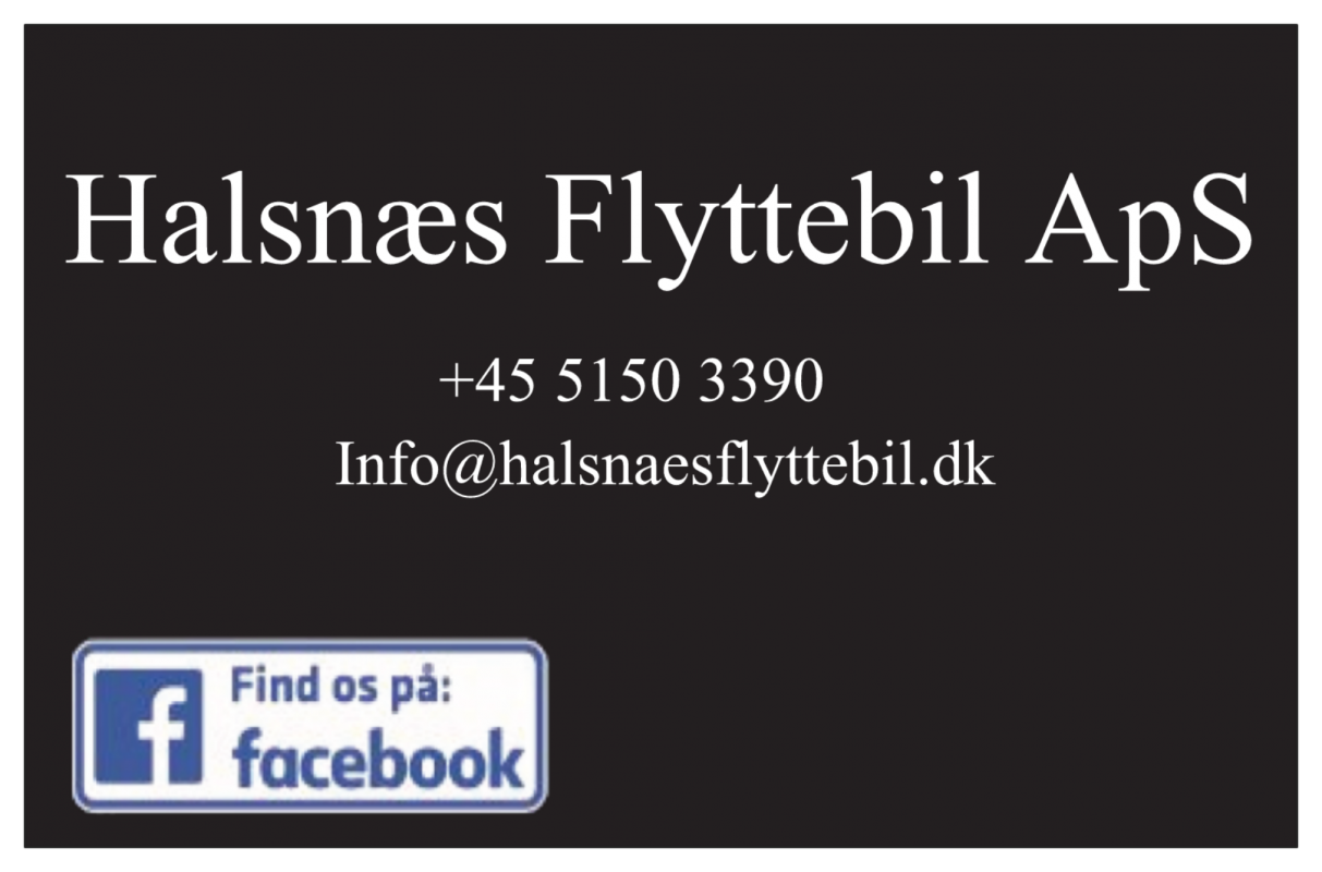Logo for Halsnæs Flyttebil ApS - samarbejdspartner med Marias klinik om virksomhedsbehandling med akupunktur og kropsterapi i Nordsjælland.